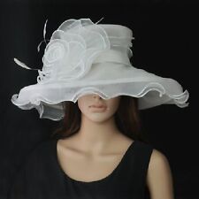Eleganter damenhut ivory gebraucht kaufen  Kirchheim b.München