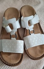 Rieker pantolette weiss gebraucht kaufen  Schermbeck