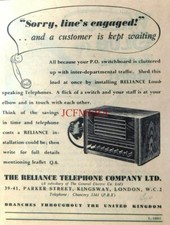 Reliance telephone co. for sale Reliance telephone co. for sale  SIDCUP