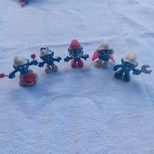 Lot figurines schtroumpfs d'occasion  Pipriac
