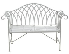 shabby chic garden bench for sale  KETTERING