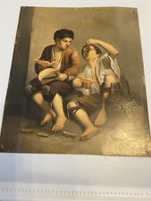 Beggar boys eating for sale  PERSHORE