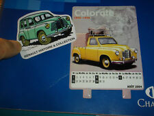 Autocollant calendrier renault d'occasion  Charnay-lès-Mâcon