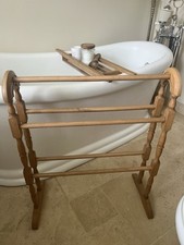 Pine towel rail for sale  MARLOW