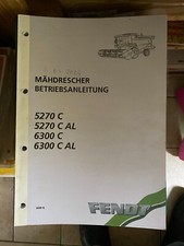 Fendt betriebsanleitung 5270 gebraucht kaufen  Michendorf
