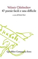 Libro chlebnikov velimir usato  Cesena