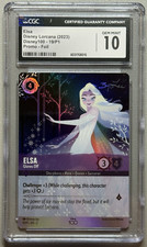 Luvas Disney Lorcana Elsa Off 19/P1 Disney 100 PROMO FOIL CGC 10 em perfeito estado comprar usado  Enviando para Brazil