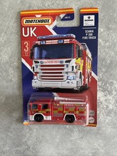 2022 Matchbox Superfast UK #3 de 12 - Caminhão de bombeiros Scania P 360, usado comprar usado  Enviando para Brazil