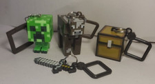 Usado, Minecraft Mochila Buddies Figuras Lote de 4 Chaveiro Bolsa Clipe Cabide Steve Ghast comprar usado  Enviando para Brazil