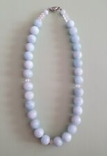 Edelsteinkette milky aquamarin gebraucht kaufen  Kelsterbach