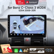 360kAM + 128GB Android13 do Mercedes Klasa C W204 S204 Radio samochodowe GPS Nawigacja Carplay na sprzedaż  PL