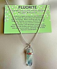 Fluorite chakra crystal for sale  MANCHESTER