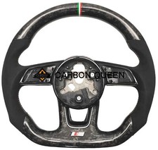 Volante de fibra de carbono forjada para audi a3a4/rs3rs5 17-21 anos, usado comprar usado  Enviando para Brazil