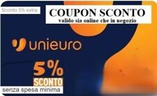 Unieuro coupon buono usato  Roma
