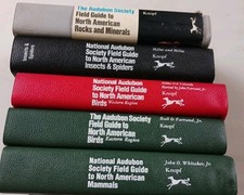 5 Audubon Society Field Guides: Rocks& Minerals, Birds, Mammals, Insects&Spiders segunda mano  Embacar hacia Mexico