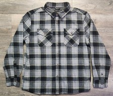 Jaqueta camisa flanela pesada grossa Lee masculina M ligada com forro térmico comprar usado  Enviando para Brazil