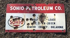 Porcelain sohio petroleum for sale  Drumright