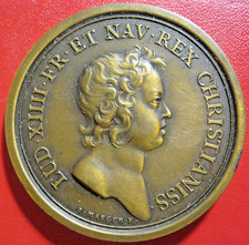 Médaille bronze louis d'occasion  Martel
