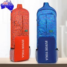 Bolsa de exercícios de ioga grande capacidade zíper completo tapete de ioga bolsa transportadora para mulheres homens comprar usado  Enviando para Brazil