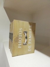 Portafoto legno album usato  Roma