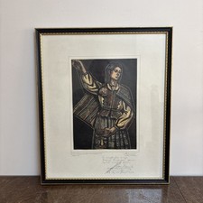 Vintage bolivian woodcut for sale Vintage bolivian woodcut for sale  WIMBORNE