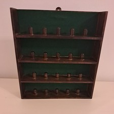 Varnished wooden thimble for sale Varnished wooden thimble for sale  HORNCASTLE