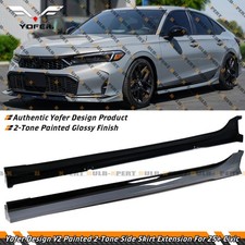 Saia lateral extensão 2 tons pérola cinza urbano Honda Civic Yofer V2 2025-2026 comprar usado Saia lateral extensão 2 tons pérola cinza urbano Honda Civic Yofer V2 2025-2026 comprar usado  Enviando para Brazil