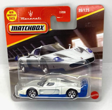 44028 MATCHBOX / MBX 2025 / 86/100 MASERATI MC12 BLANC na sprzedaż  Wysyłka do Poland