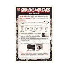 Golden Boardgame Shrieks & Creaks - Apenas regras! Muito bom+ comprar usado  Enviando para Brazil