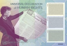 UNO NEW YORK - 2017 BLOCK 53 - HUMAN RIGHTS MENSCHENRECHTE - UNEXPO17 ** comprar usado  Enviando para Brazil