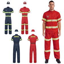 Mens fireman halloween for sale  SWANSEA