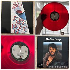 Usado, Rare Paul McCartney “McCartney” RED Vinyl LP Japanese 1st Press EX+/EX- AP-8963 comprar usado  Enviando para Brazil