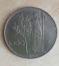 100 lire 1966 usato  San Pietro Vernotico