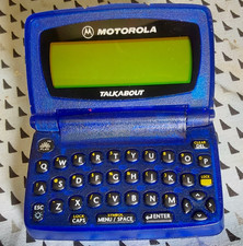 Motorola Talkabout Way Pager A06PKB5806AA Azul Transparente/Real - Excelente comprar usado  Enviando para Brazil