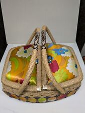 Sewing basket woven for sale  Sheridan