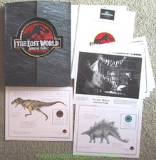 LOST WORLD PRESS KIT JURASSIC PARK 2 EX. BELA ARTE DE PÔSTER DE FILME NA CAPA comprar usado  Enviando para Brazil