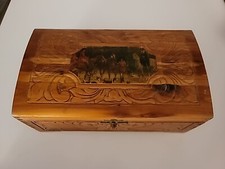 Vtg carved cedar for sale  Mesquite