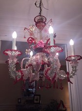 Lustre murano branches d'occasion  Chamalières