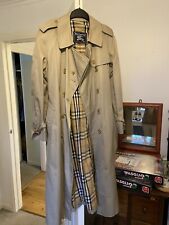 Vintage burberry trench for sale  GLASGOW