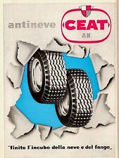 Pubblicita 1954 ceat usato  Biella