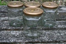 Four hexagonal glass for sale  WANTAGE