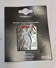 Metallica lapel pin for sale  Hampton