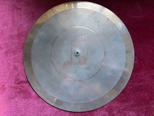 78Rpm Rare Columbia Single Sided Disc Metal Logo Stamper for 10" Discs! comprar usado 78Rpm Rare Columbia Single Sided Disc Metal Logo Stamper for 10" Discs! comprar usado  Enviando para Brazil