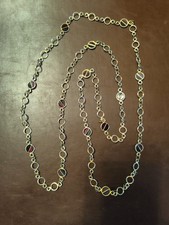 Collana lunga anelli usato  Rocca di Mezzo