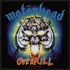 Usado, Adesivo de pano de costura Motorhead Overkill 100mm x 95mm comprar usado  Enviando para Brazil