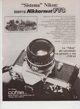 Pubblicita advertising nikon usato  Venegono Superiore