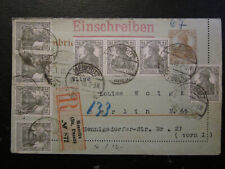 Deutsches reich kartenbrief gebraucht kaufen  Buxtehude