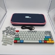 Vortex VTG-8200 RACE 3 75% teclado mecânico para jogos interruptores transparentes com estojo comprar usado  Enviando para Brazil