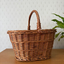 Cesta de vime francesa mercado frutas chique vintage tecido vime 2302254 comprar usado  Enviando para Brazil