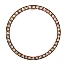 Gold diamond bezel for sale  BASILDON